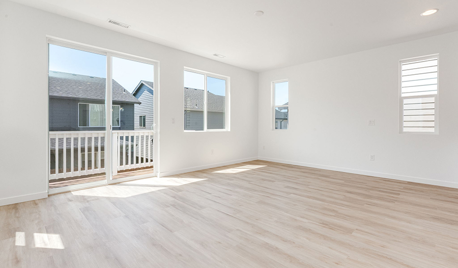 Great Room of the Alpine floor plan