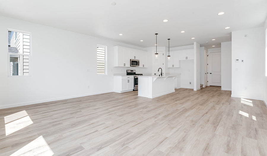 Great Room of the Alpine floor plan