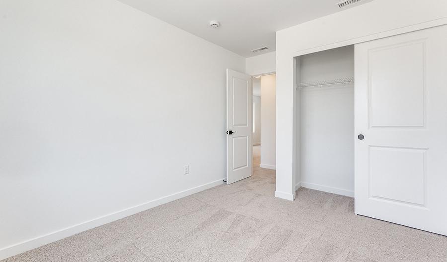 Bedroom of the Alpine floor plan
