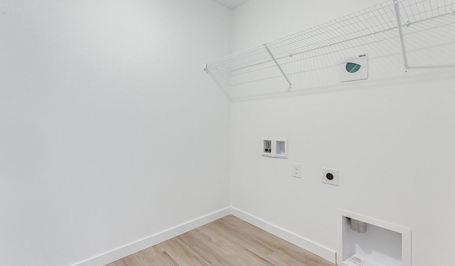 Laundry Room of the Alpine floor plan
