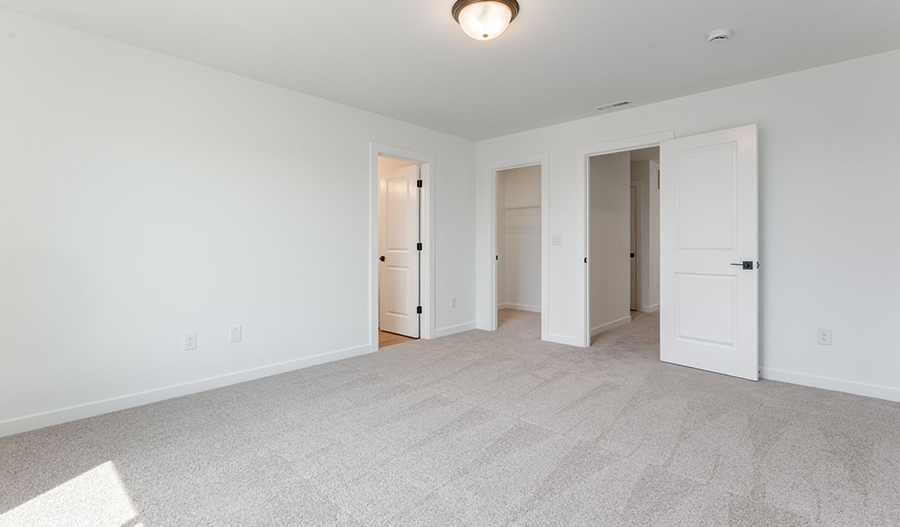 Bedroom of the Alpine floor plan