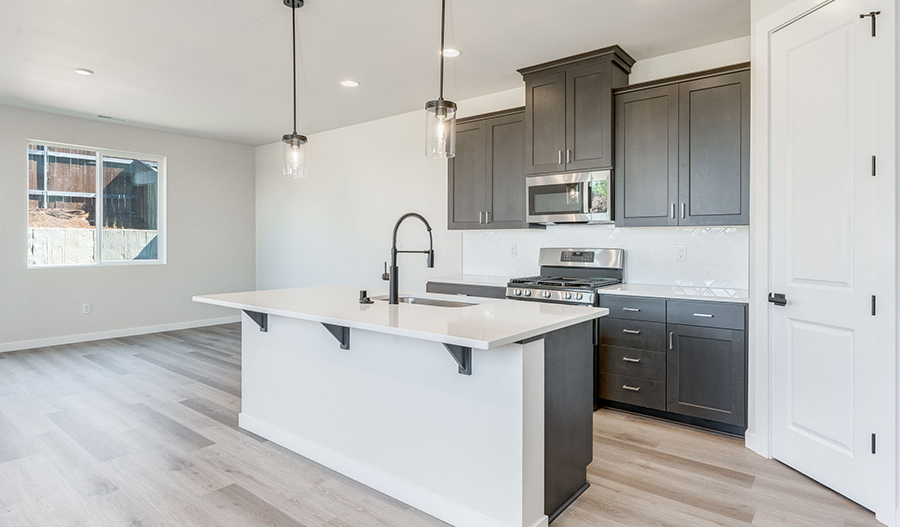 Kitchen of the Ironwood floor plan