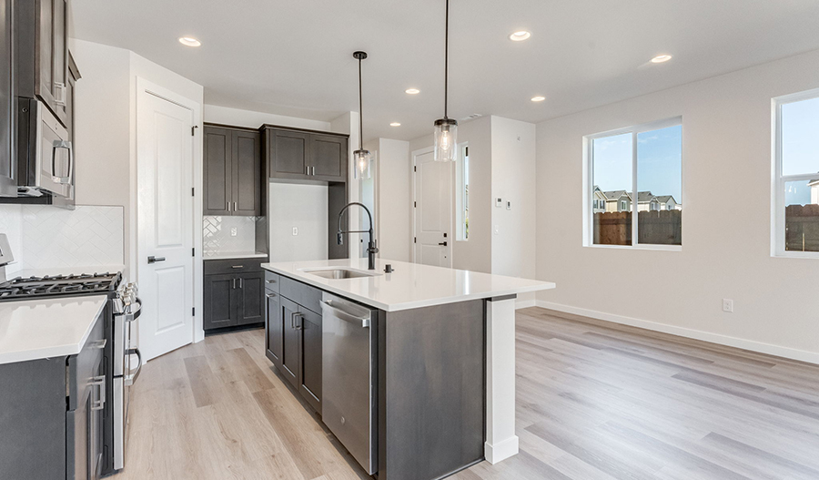 Kitchen of the Ironwood floor plan