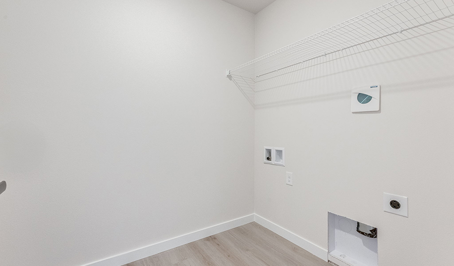 Laundry Room of the Ironwood floor plan