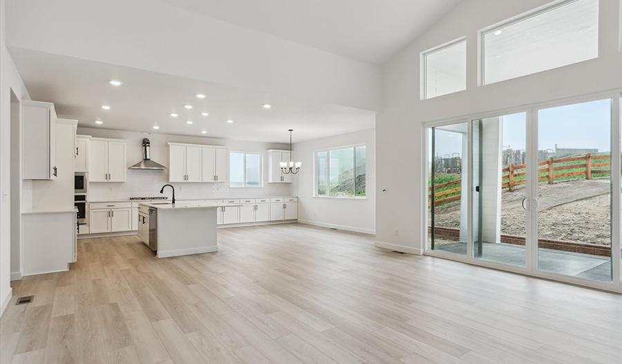 Great Room of the Melody floor plan