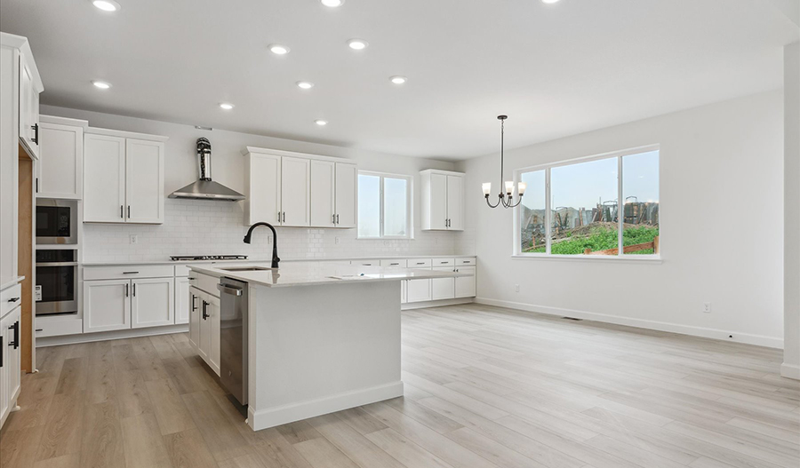Kitchen of the Melody floor plan