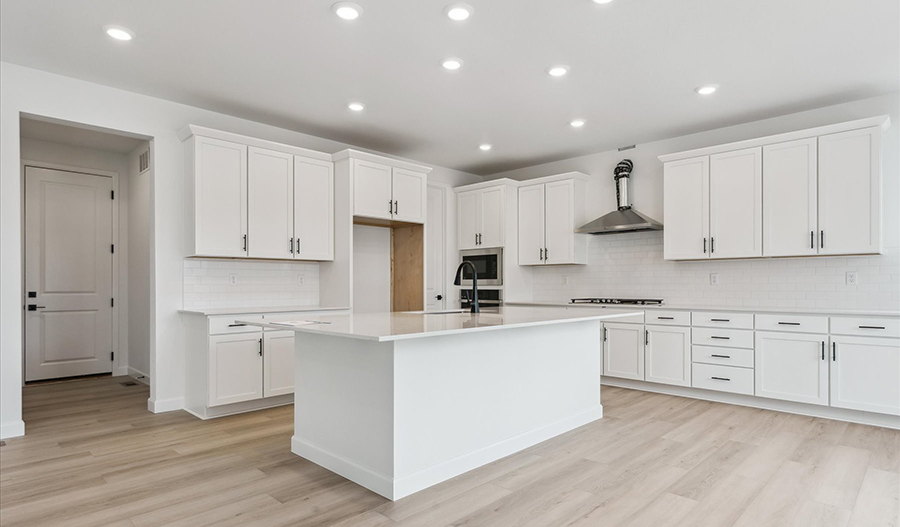 Kitchen of the Melody floor plan