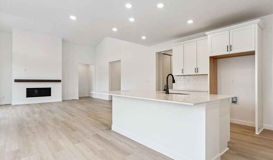 Kitchen of the Melody floor plan