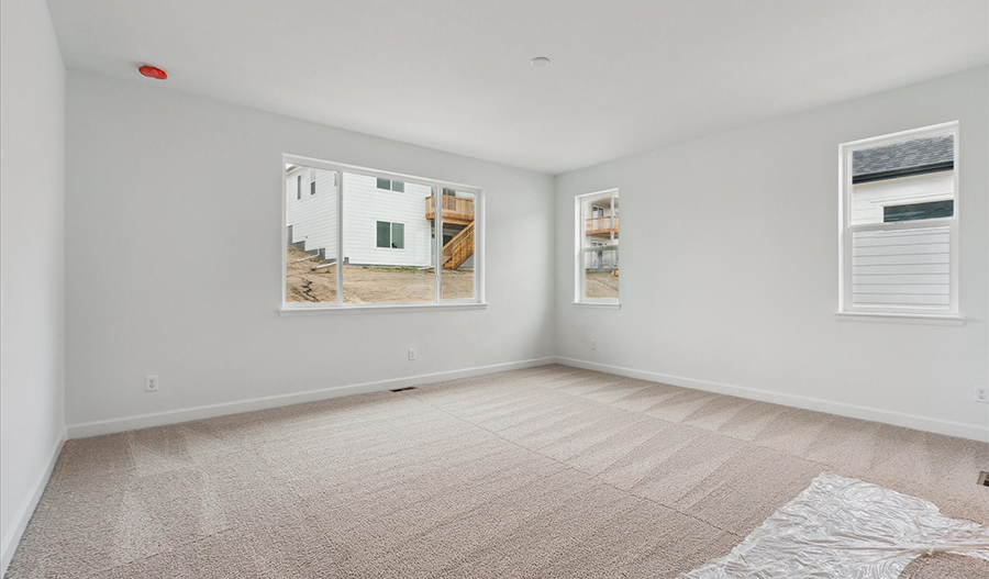 Bedroom of the Melody floor plan