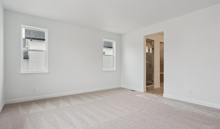 Bedroom of the Melody floor plan