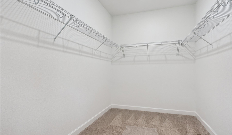 Closet of the Melody floor plan