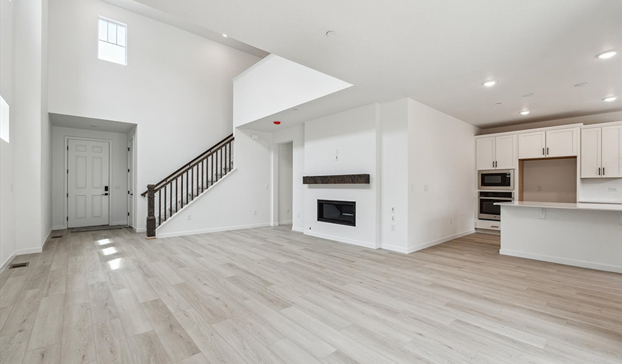 Great Room of the Layla floor plan