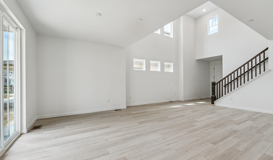 Great Room of the Layla floor plan