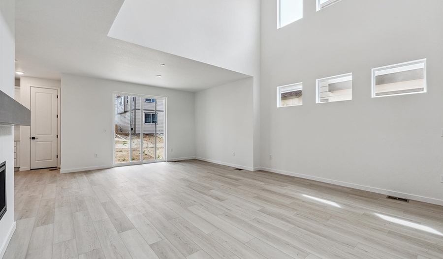Great Room of the Layla floor plan