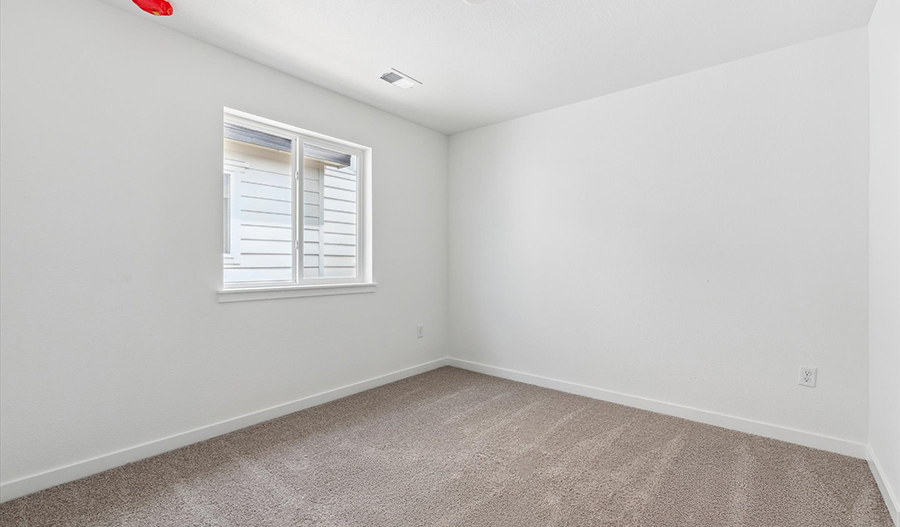 Bedroom of the Layla floor plan