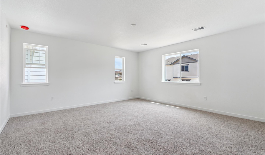 Bedroom of the Layla floor plan