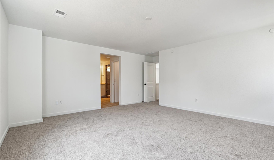 Bedroom of the Layla floor plan