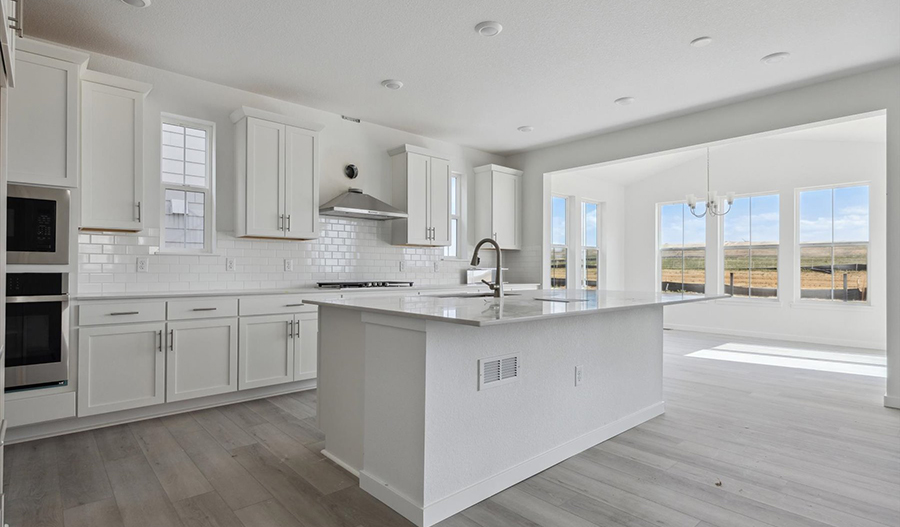 Kitchen of the Hopewell floor plan