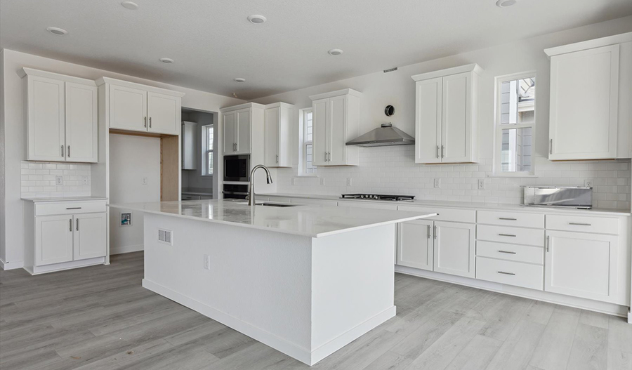Kitchen of the Hopewell floor plan