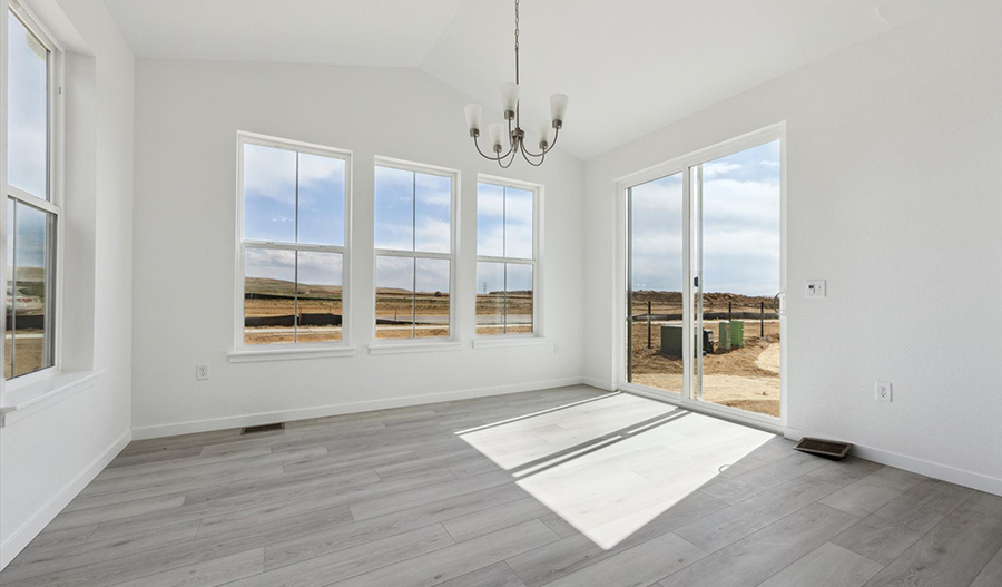 Sunroom of the Hopewell floor plan