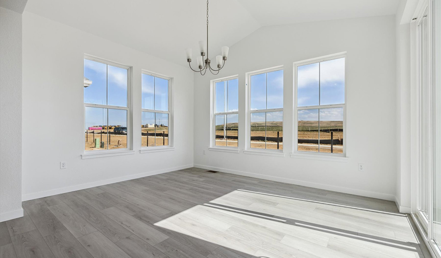 Sunroom of the Hopewell floor plan