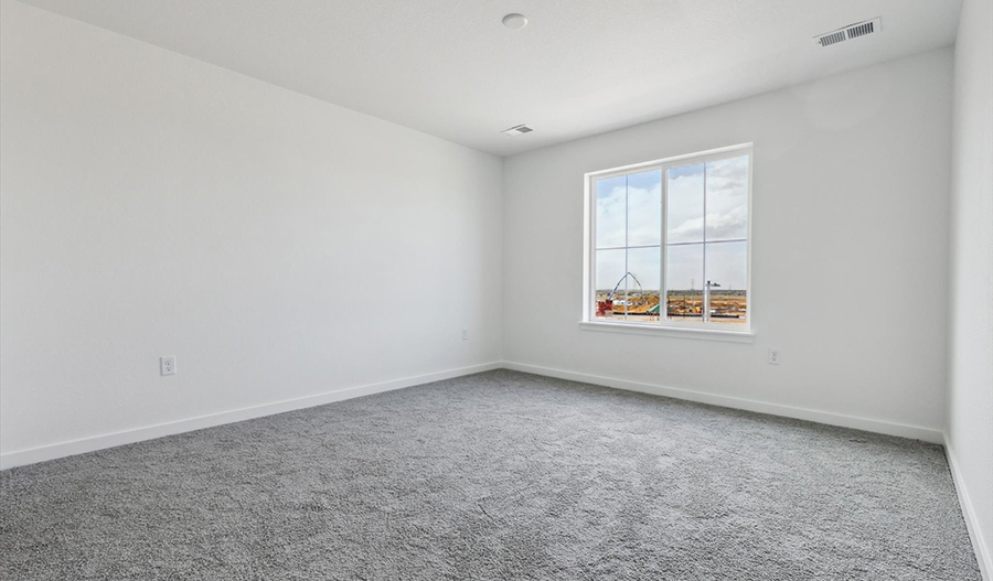 Bedroom of the Hopewell floor plan