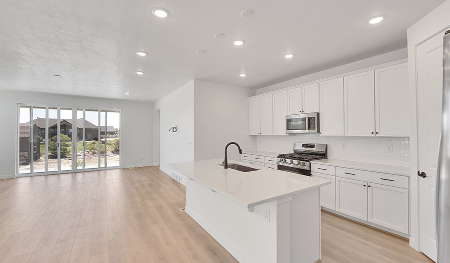 Kitchen of the Bronze floor plan