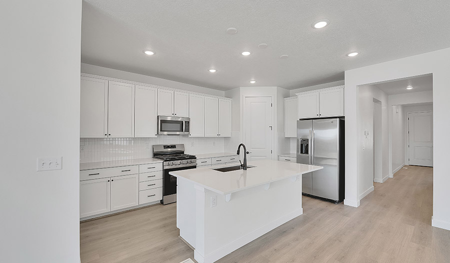 Kitchen of the Bronze floor plan