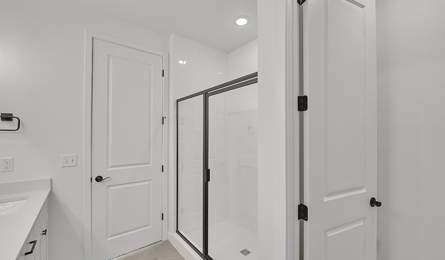 Bathroom of the Bronze floor plan