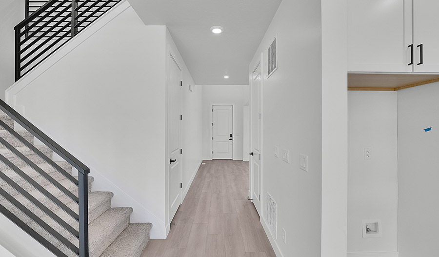 Entry of the Dillon floor plan