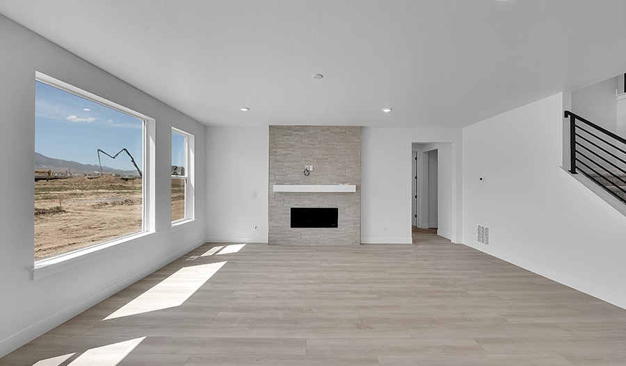 Great Room of the Dillon floor plan