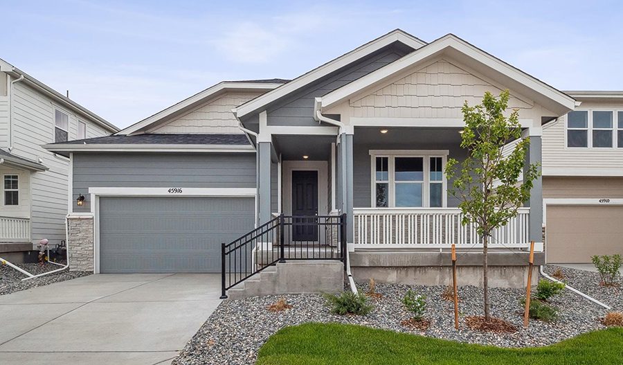 Exterior of the Agate floor plan
