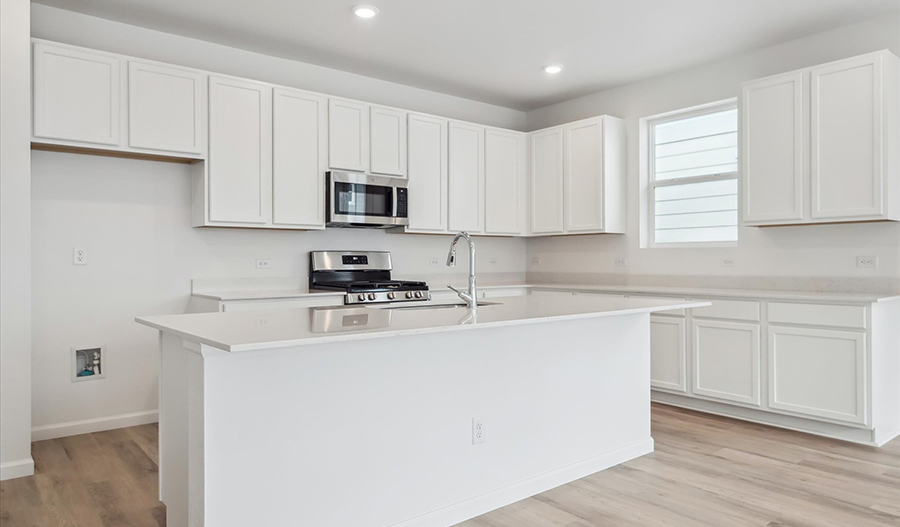 Kitchen of the Agate floor plan