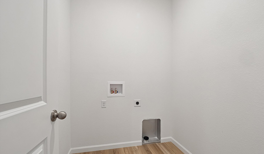 Laundry Room of the Agate floor plan