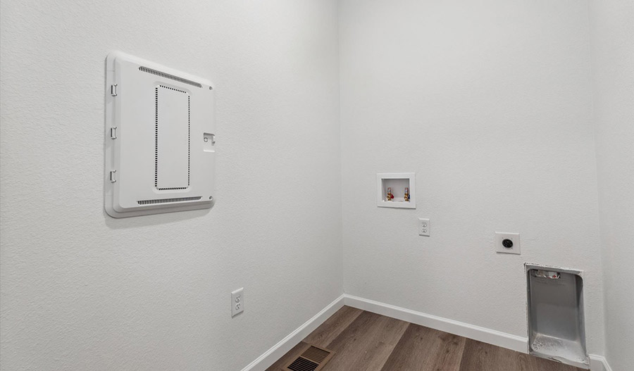 Laundry Room of the Peridot floor plan