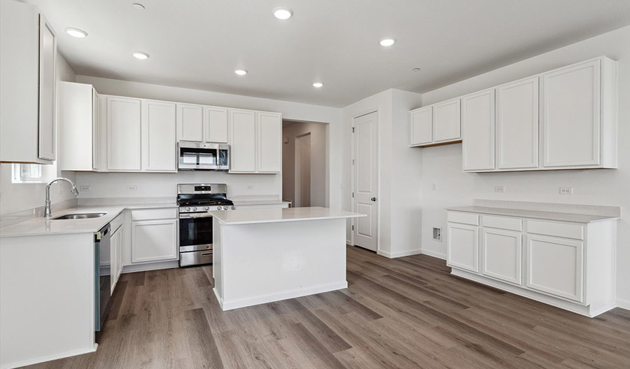 Kitchen of the Peridot floor plan