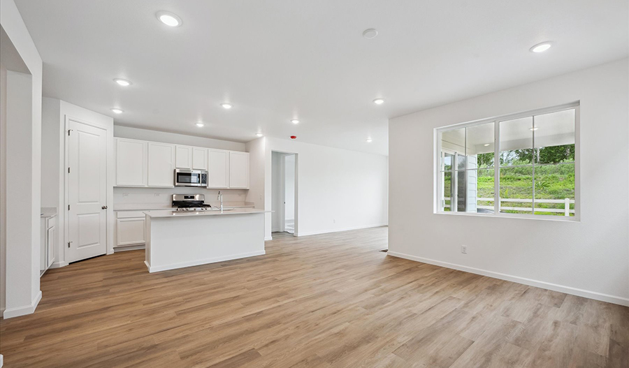 Kitchen of the Azure floor plan