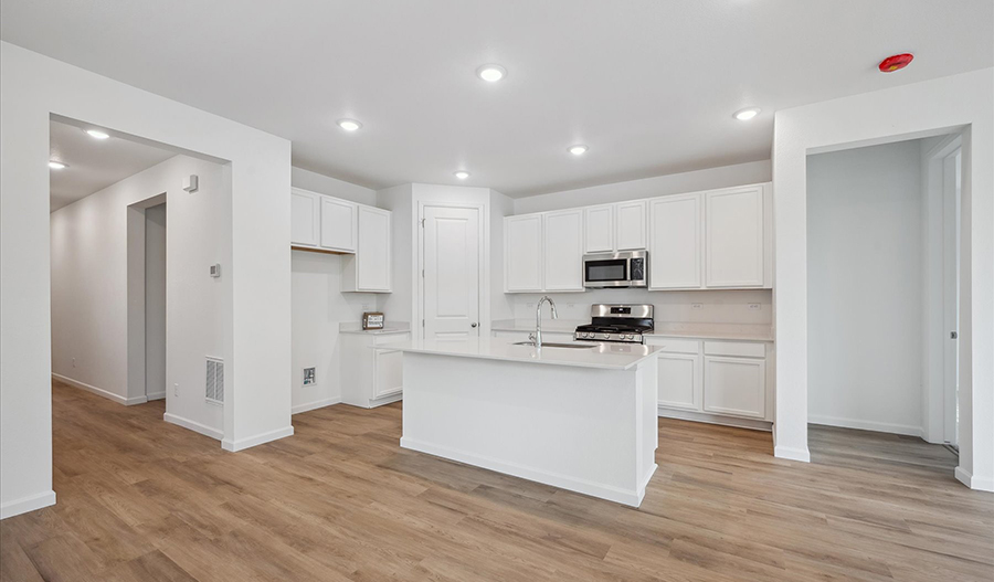 Kitchen of the Azure floor plan