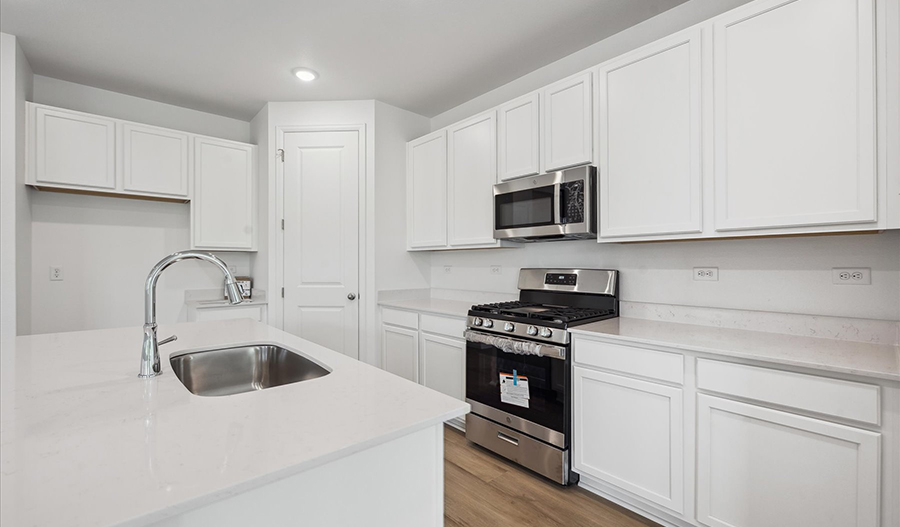 Kitchen of the Azure floor plan