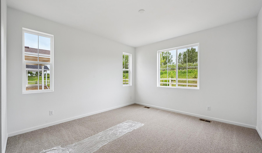 Bedroom of the Azure floor plan