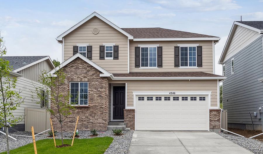 Exterior of the Pearl floor plan