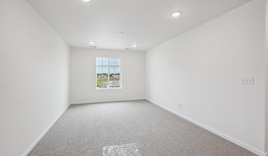 Bedroom of the Pearl floor plan