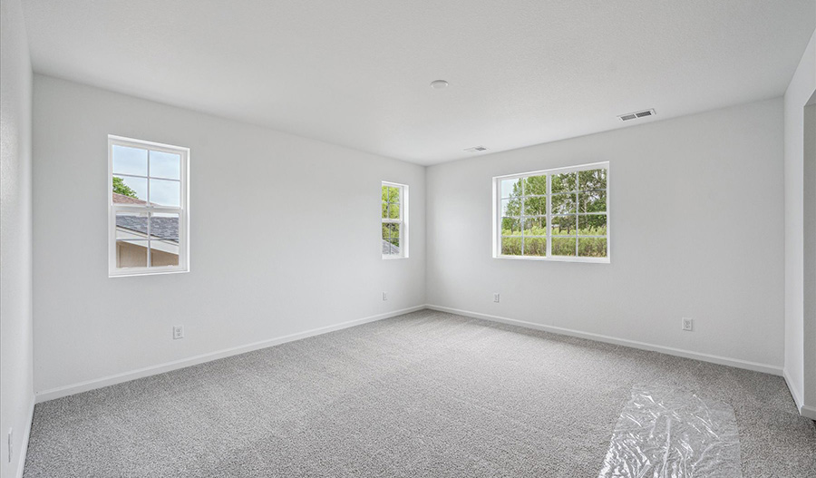 Bedroom of the Pearl floor plan