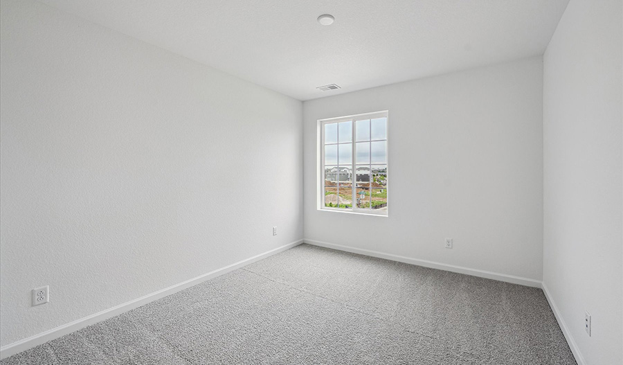 Bedroom of the Pearl floor plan