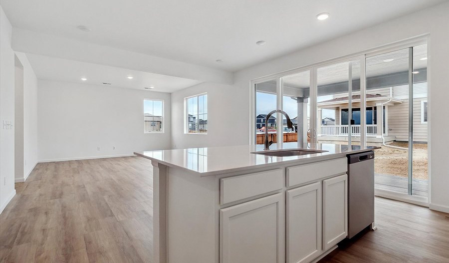 Kitchen of the Lapis floor plan
