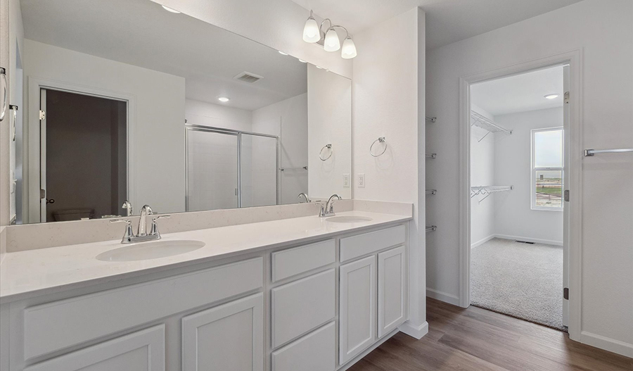 Bathroom of the Lapis floor plan