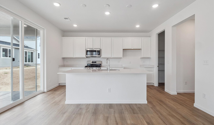 Kitchen of the Lapis floor plan