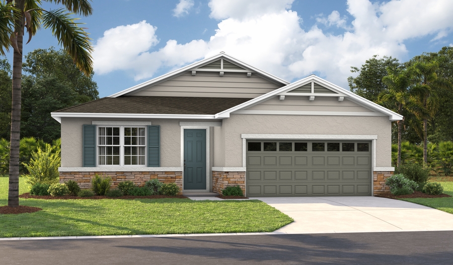 Elevation G of the Tarragon floor plan