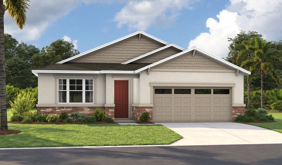 Elevation J of the Tarragon floor plan