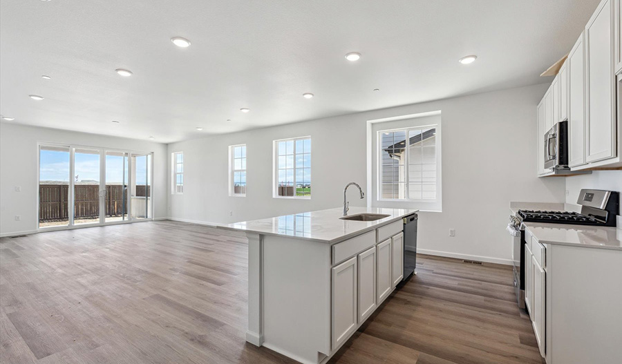 Kitchen of the Alexandrite floor plan
